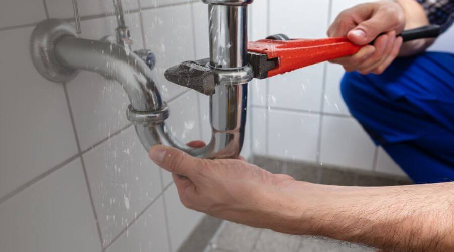 Slab Leak Detection in Lake Fork, IL